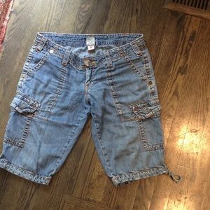 True Religion Jean Shorts