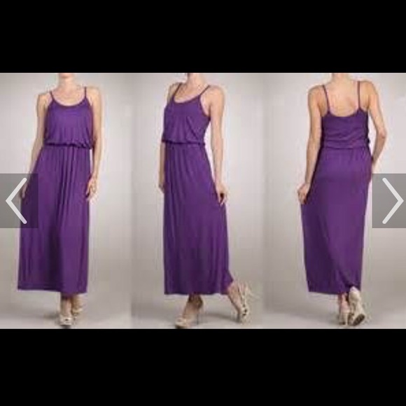 LAVENDER MAXI DRESS