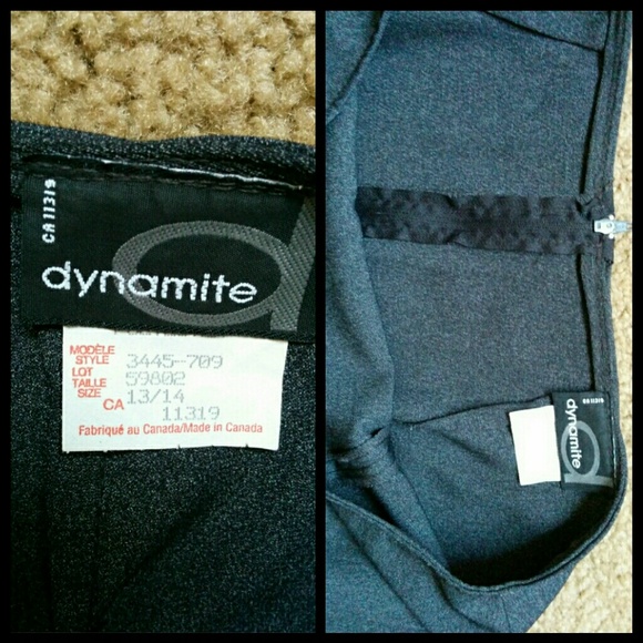 Dynamite Long Grey Skirt sz 13/14 - Picture 3 of 3