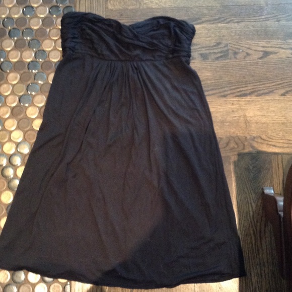 Strapless Banana Republic dress