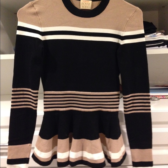 Log sleeve Ronny Kobo top