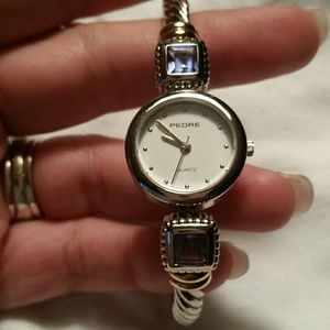 Pedre Blue Stone Cable Watch