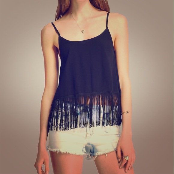 Fringe Tank Top