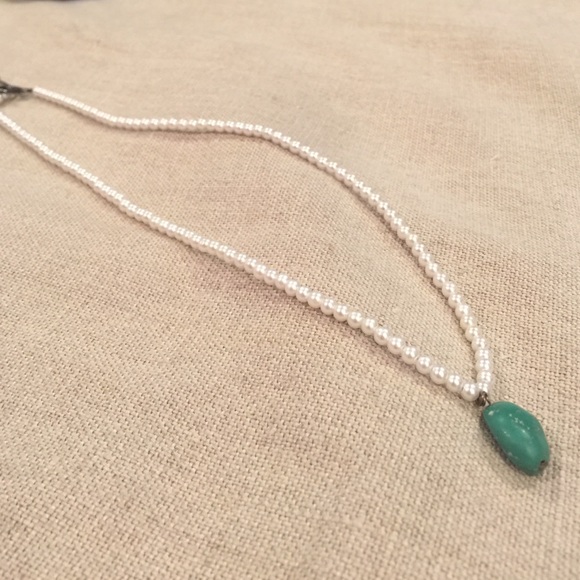 Pearls and turquoise