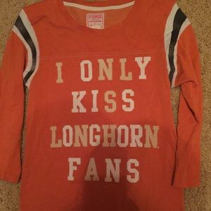 Victoria's Secret Pink Texas Longhorns shirt