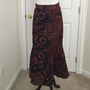 Bundled - African fishtail skirt
