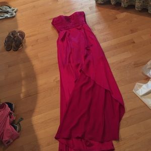 Beautiful Magenta high low dress (see 3rd pic)