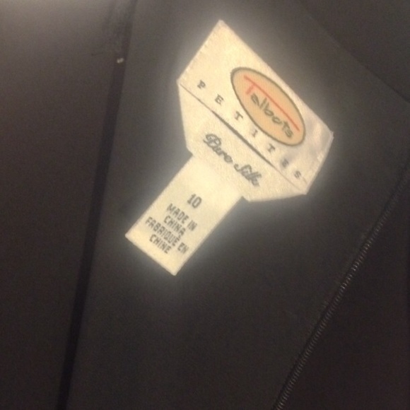 Silk Black Dress - Picture 2 of 4