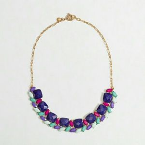 J. Crew Factory Sweeping Stones Necklace