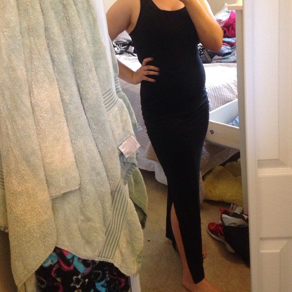 black maxi
