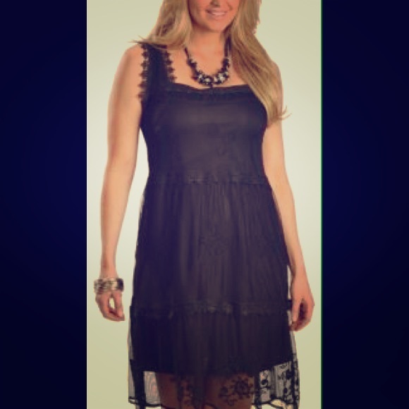 Black Knit Dress