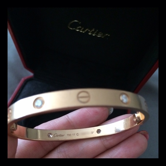 🚫SOLD🚫 AUTHENTIC Cartier rosegold LOVE bracelet - Picture 3 of 4