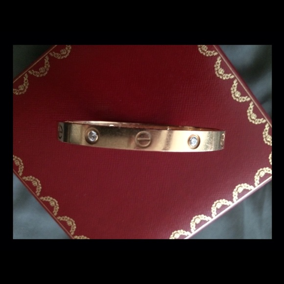 🚫SOLD🚫 AUTHENTIC Cartier rosegold LOVE bracelet - Picture 4 of 4