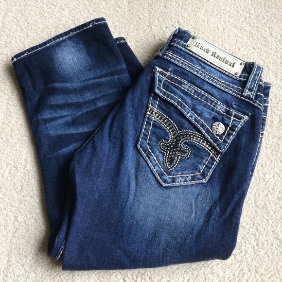 Rock Revival Denim - Rock Revival Capris