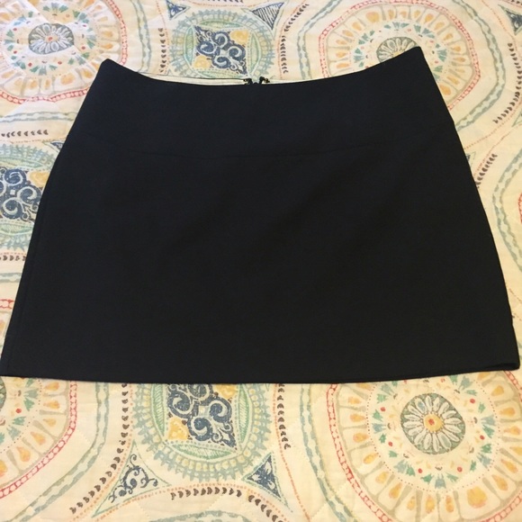 Wide waist band Express black skirt