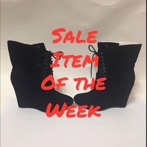 Betsey Johnson Wedge Bootie