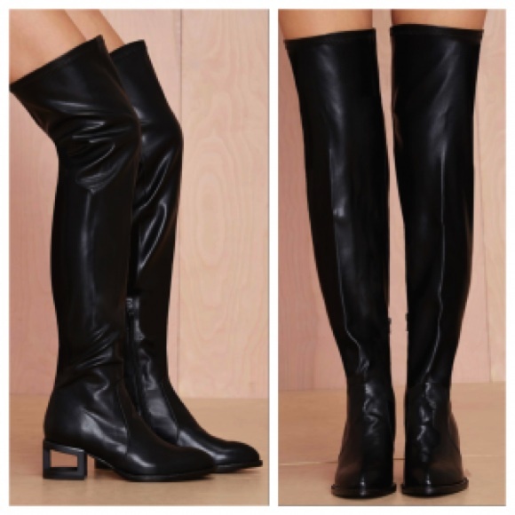 Jeffrey campbell over the knee boots
