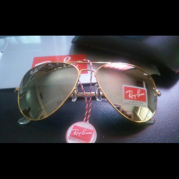 Aviator sunglasses designer mirror lense