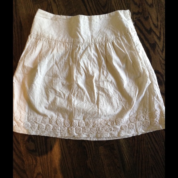 Stoosh Cream Floral Skirt