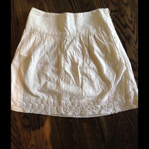 Stoosh Cream Floral Skirt