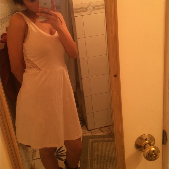 Size 4 Flowy cotton dress from H&M