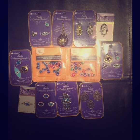 Evil eye Hamsa charm bundle