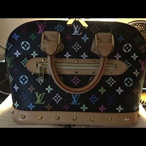 Authentic LV multicolor Alma
