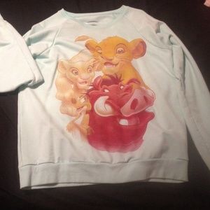 The lion king, sweater.