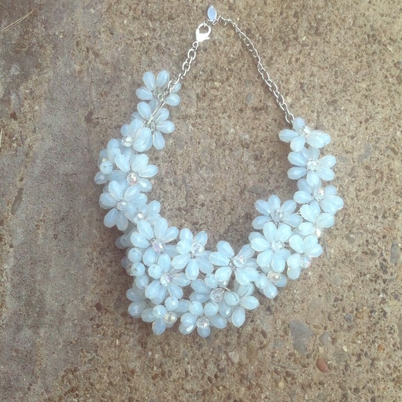 Baby blue iridescent color that changes in light.