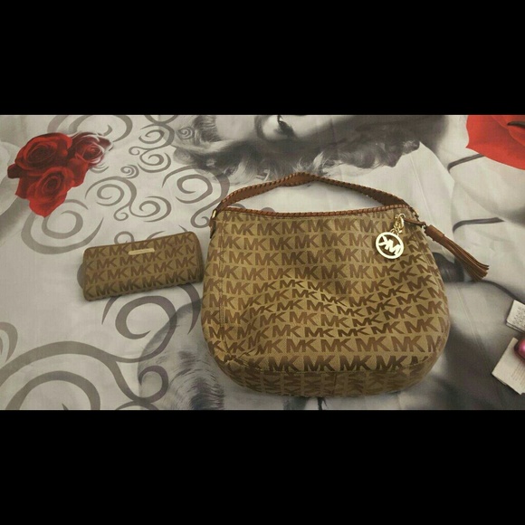 SOLD Authentic Michael Kors Purse & Wallet