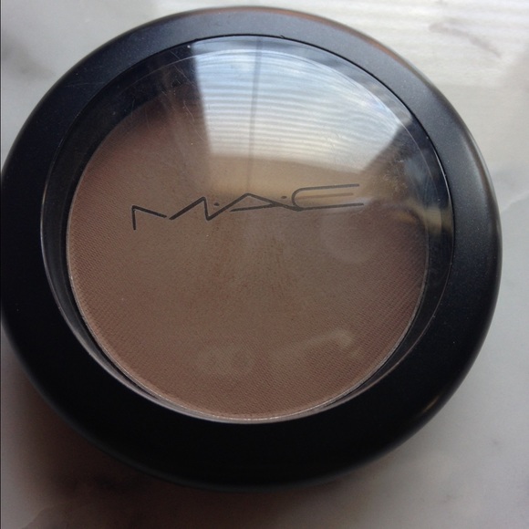 MAC Taupe Blush. Swatched only twice.