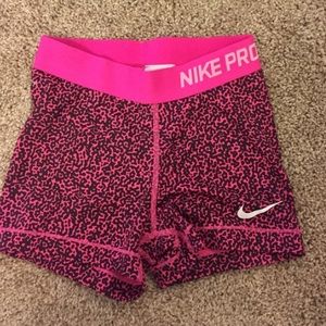 Patterned Nike Pro's