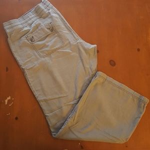 Linen Maternity Pants