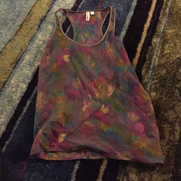 Multicolored tank top