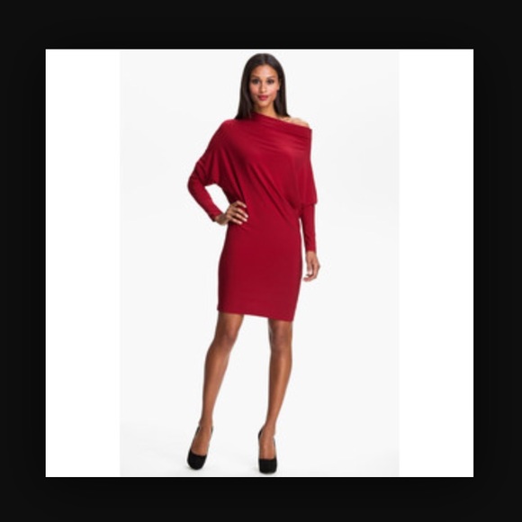 Norma Kamali Dresses & Skirts - Norma Kamali KamaliKulture Red Multi-Way Dress S