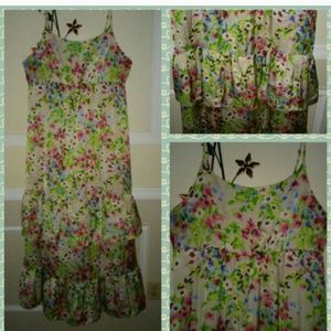 Old navy floral maxi dress