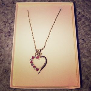 Kay Jewelers Heart Shaped Pendant ~ Gold
