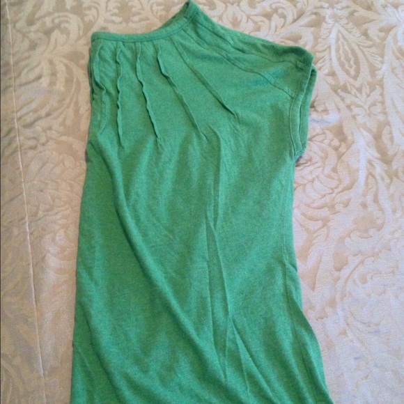 🚫Sold🚫 Lane Bryant green tee 14/16
