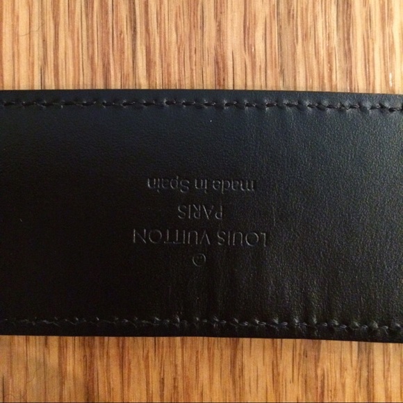Louis Vuitton belt 100% authentic worn 5 times - Picture 4 of 4