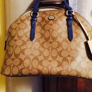 Authentic coach bag and wallet