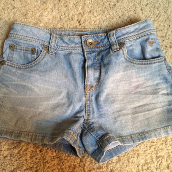 High waist Jean Shorts