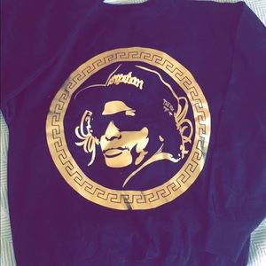 Sweater black and gold (easy-e)