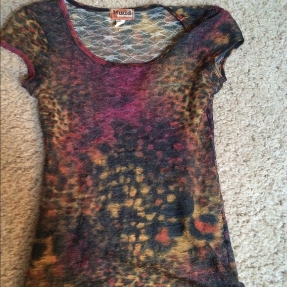 Lacey Animal Print Top