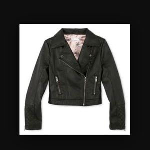 Sally Miller lil girls 5-6 leather jacket (sold)