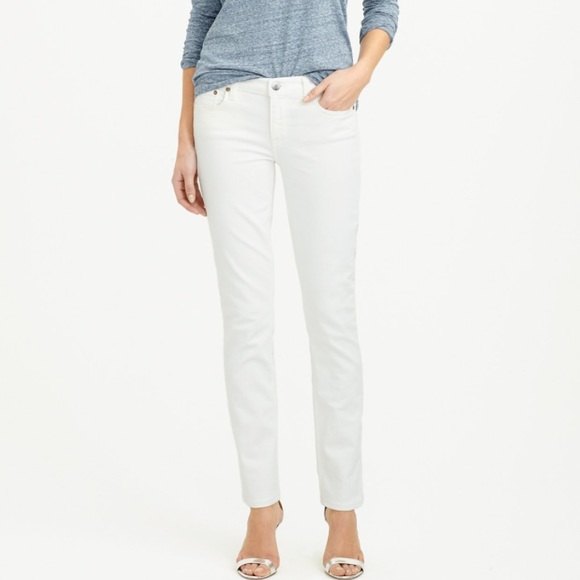 J.Crew White Matchstick Jeans - Picture 2 of 4