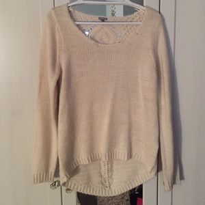 SALE Cream sweater
