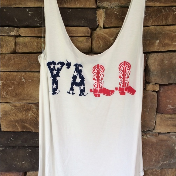 Patriotic yall tank