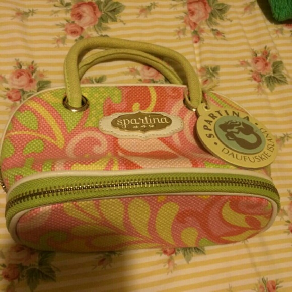 A small makeup bag