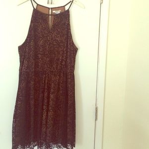 Bar III Venice Cutout Tank Dress