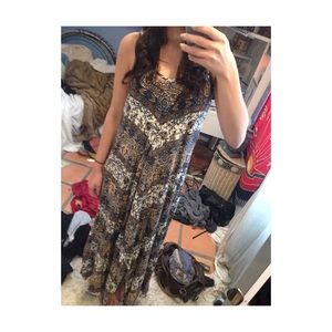 Floral maxi dress